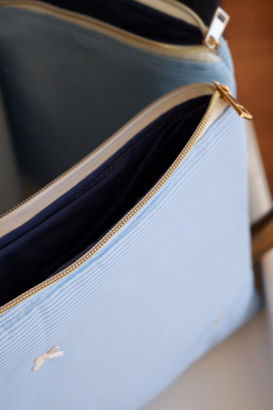 Blue Stripes Laptop & Ipad Sleeve