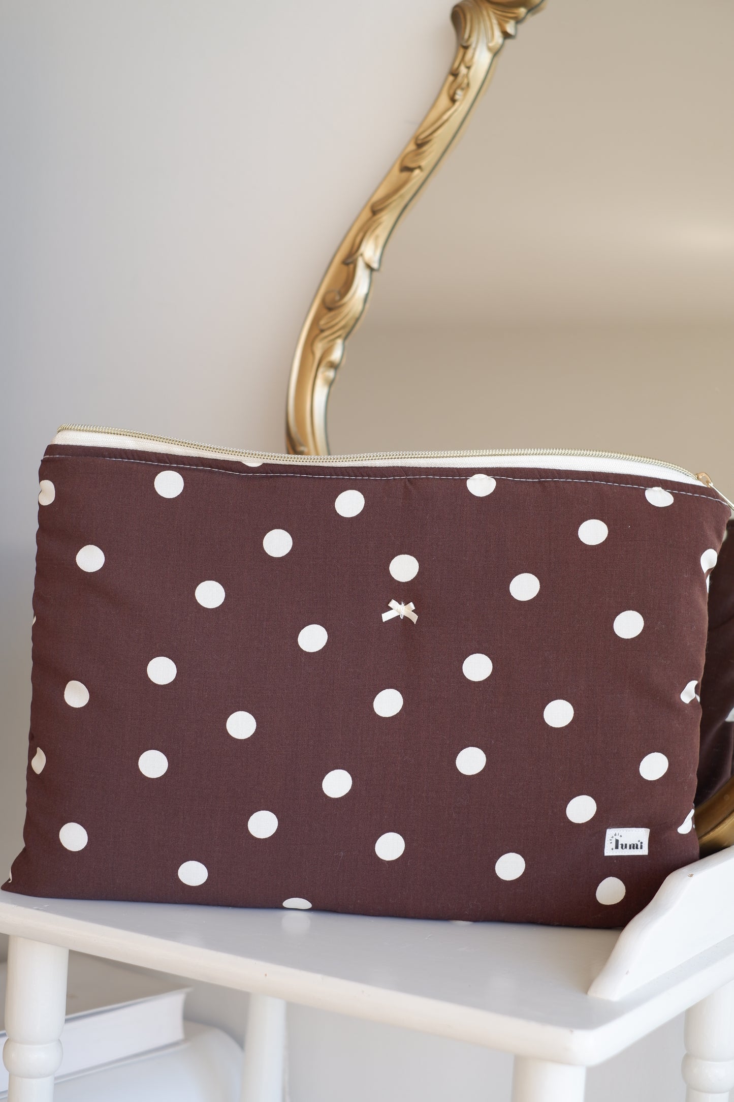 Chocolate Dots Laptop & Ipad Sleeve