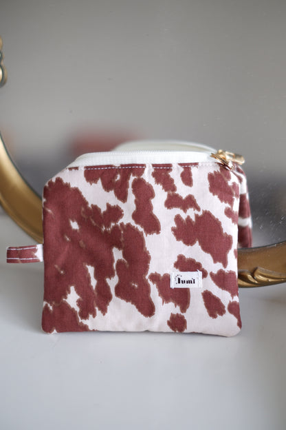 Brown Cowgirl Keychain Wallet