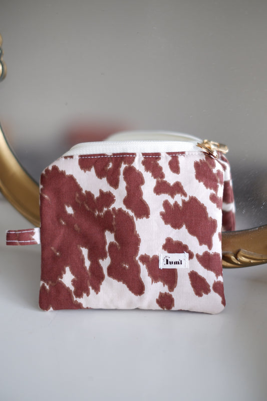 Brown Cowgirl Keychain Wallet