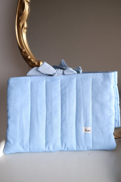 Blue Stripes Book Sleeve