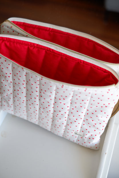 Red Hearts Laptop & Ipad Sleeve