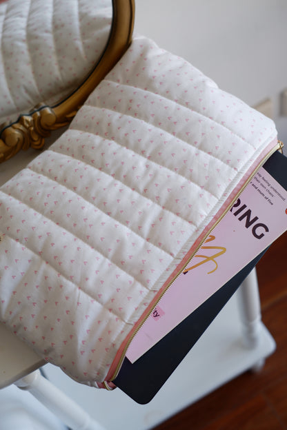 Pink Hearts Laptop & Ipad Sleeve