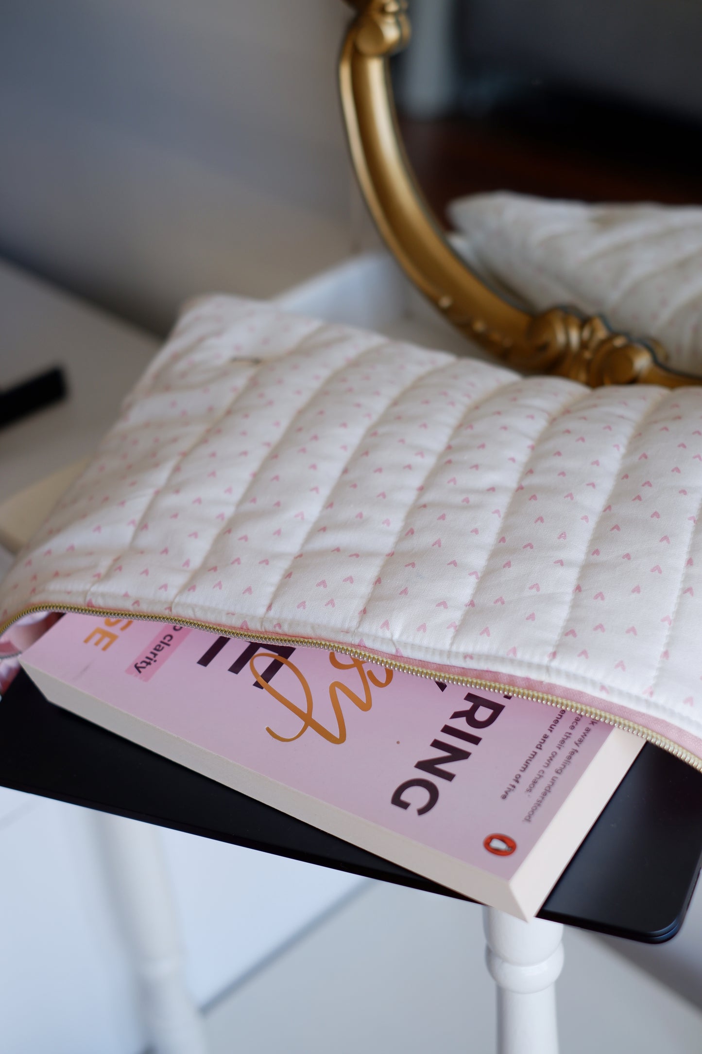 Pink Hearts Laptop & Ipad Sleeve