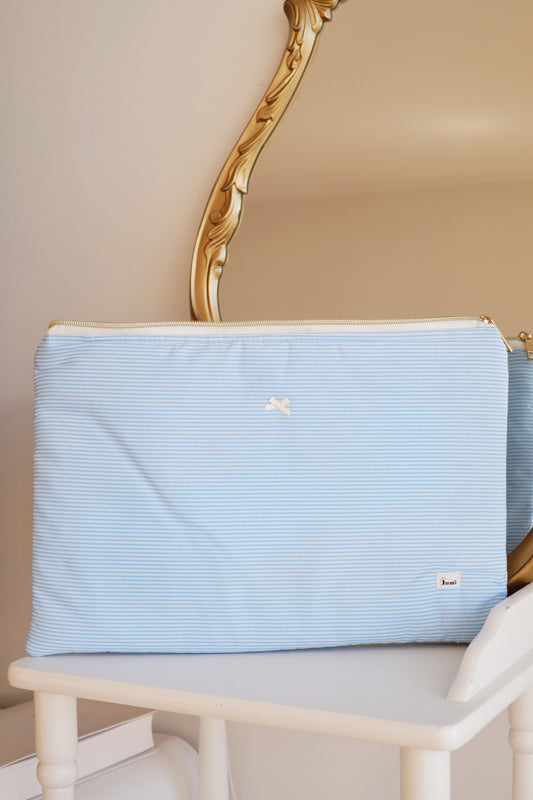 Blue Stripes Laptop & Ipad Sleeve