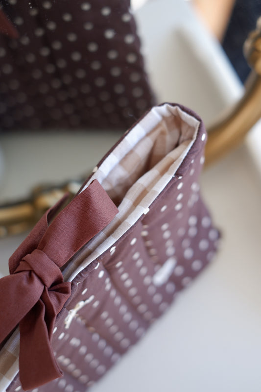 Browns Polkadots Book Sleeve