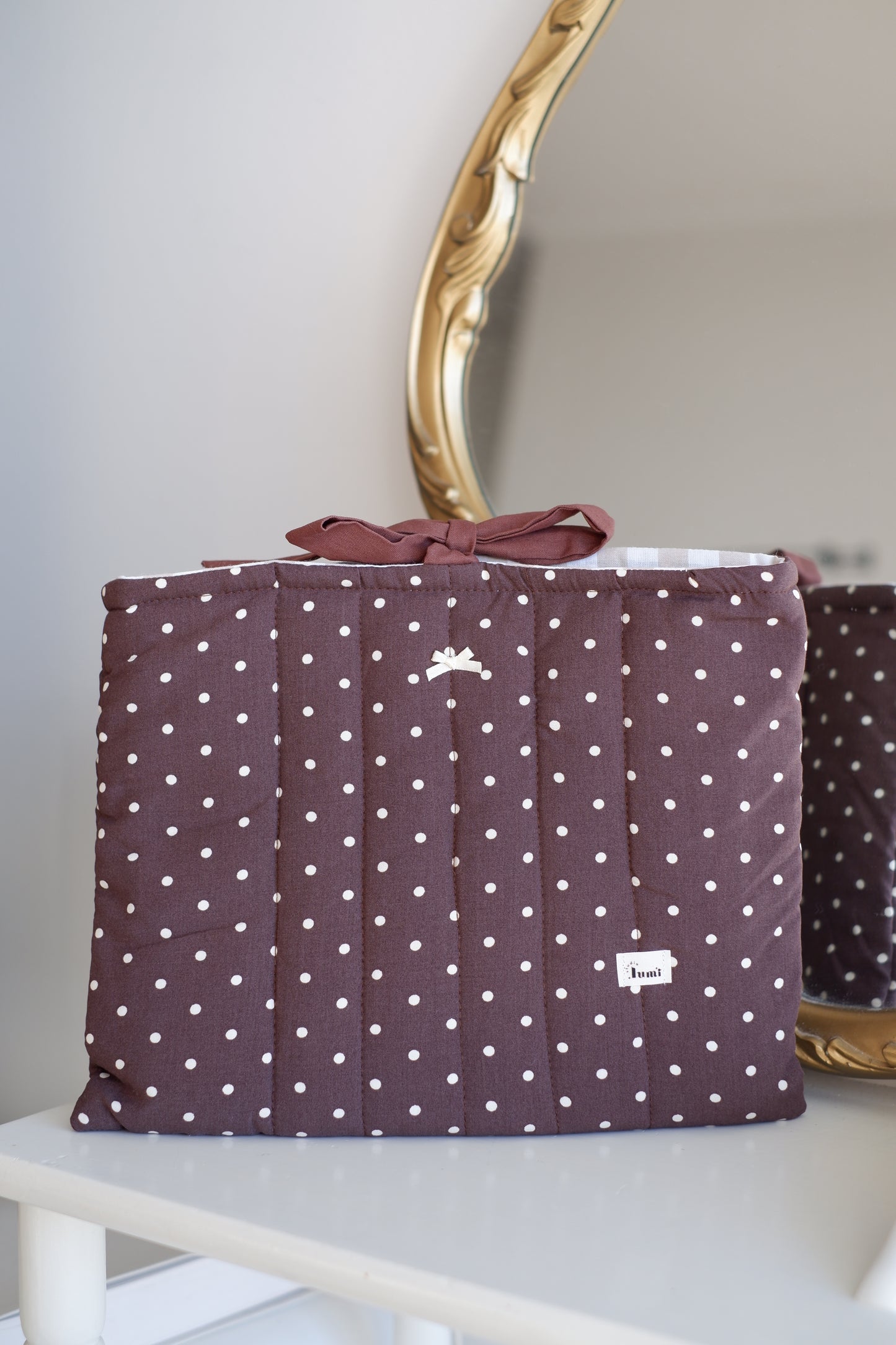 Browns Polkadots Book Sleeve
