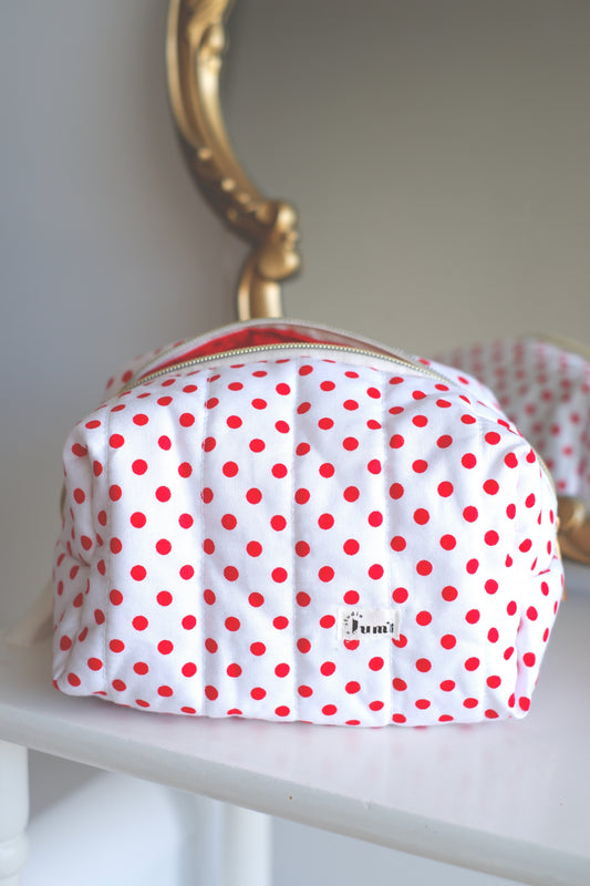 Red Dots Carry All Pouch Classic Size