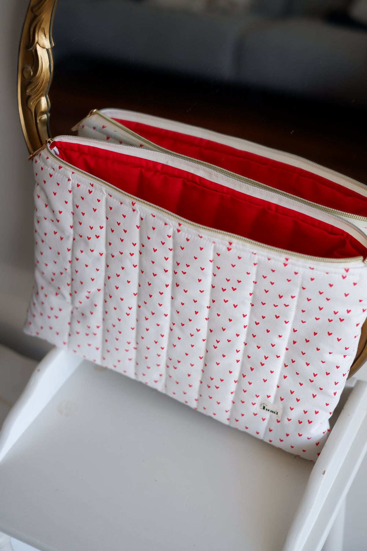 Red Hearts Laptop & Ipad Sleeve