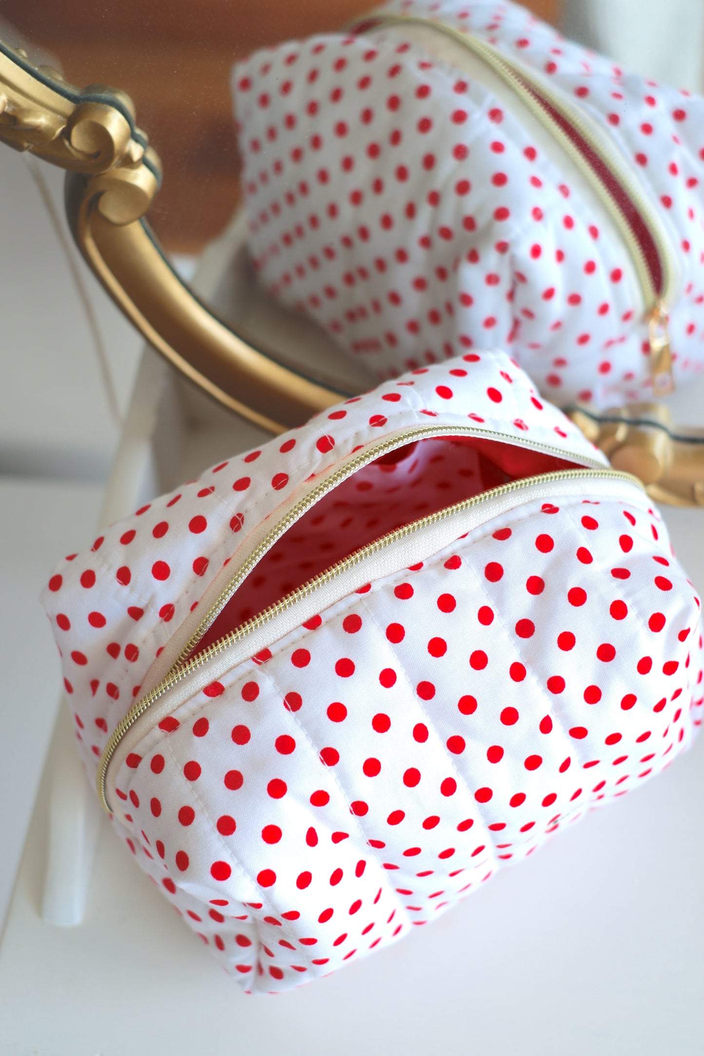 Red Dots Carry All Pouch Classic Size