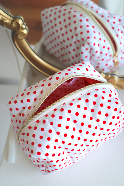 Red Dots Carry All Pouch Classic Size