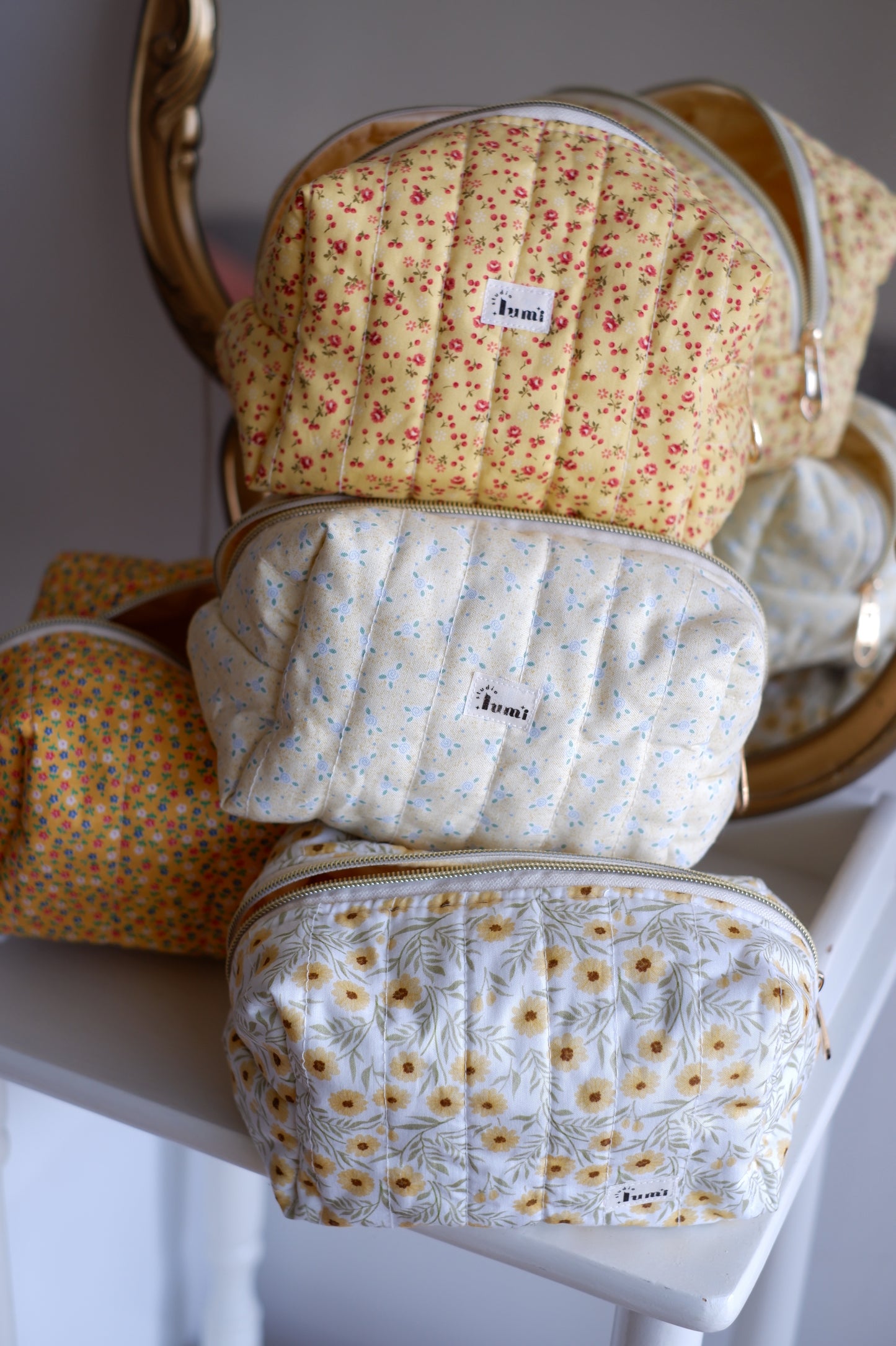 Yellow Sunflowers Carry All Pouch Classic Size