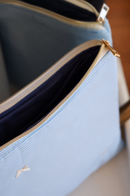 Blue Stripes Laptop & Ipad Sleeve