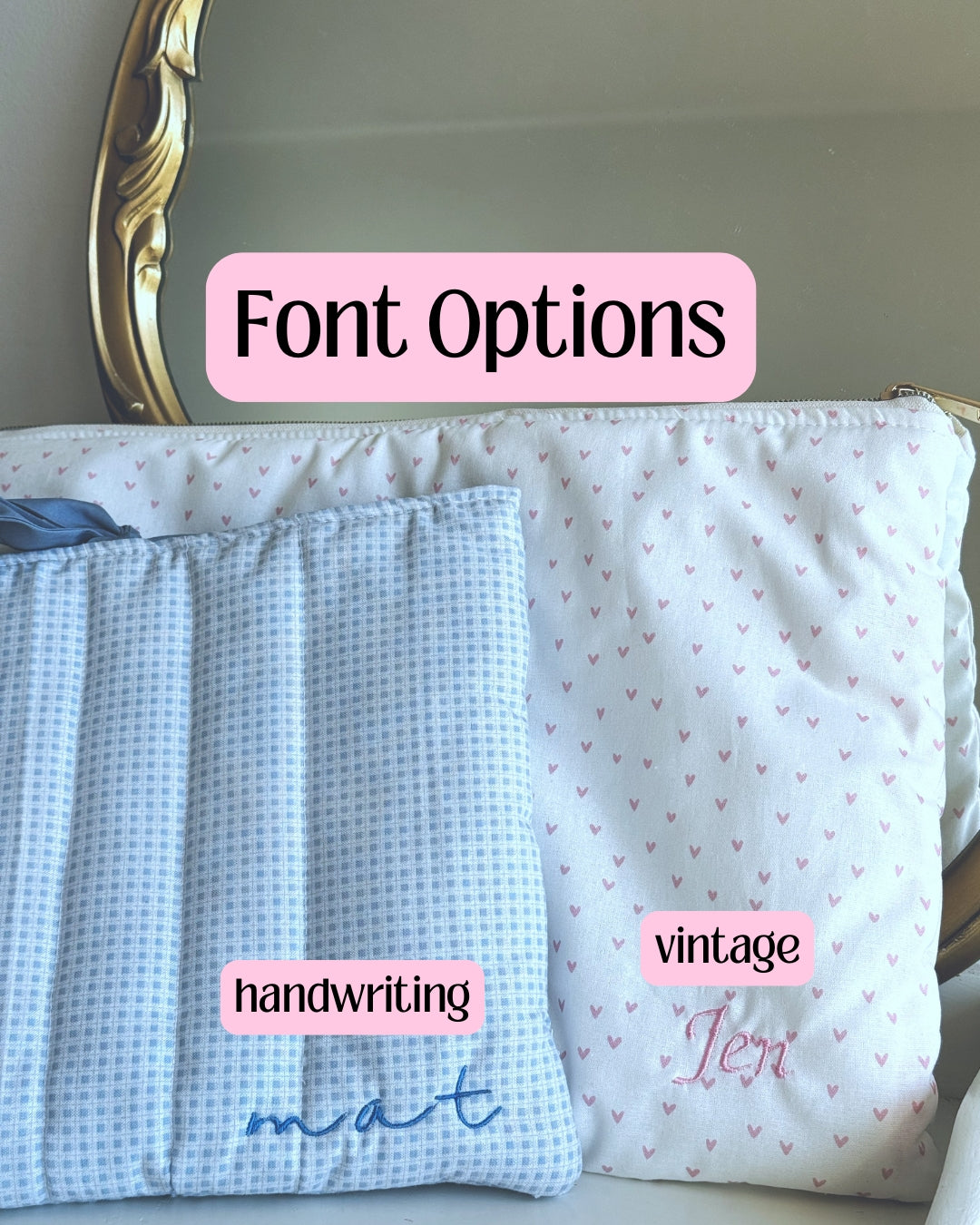 Initials Embroidery